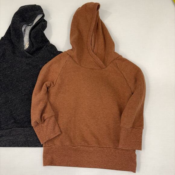 Childhoods Clothing Size 18-24 Months Gray Brown Hooded Sweatshirt Lot Sweater - Picture 3 of 10